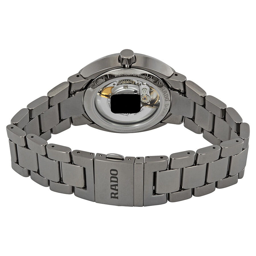 Rado Rado D-Star R15762112,  швейцария мужские часы на браслете плазменная керамика боковой вид