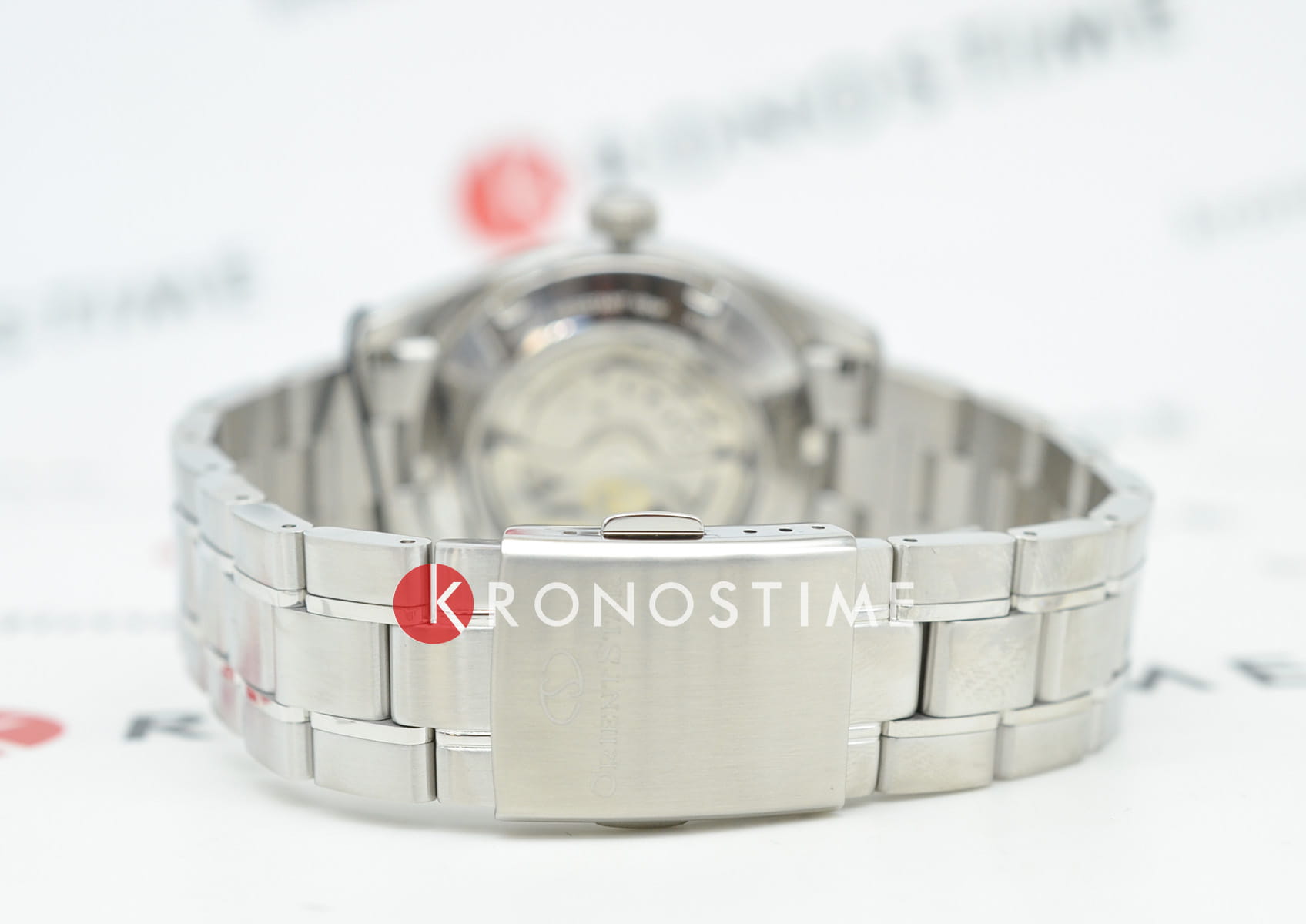 Orient Orient Star RE-AU0110N (RK-AU0110N) механические мужские часы часы крупный план зеленый циферблата