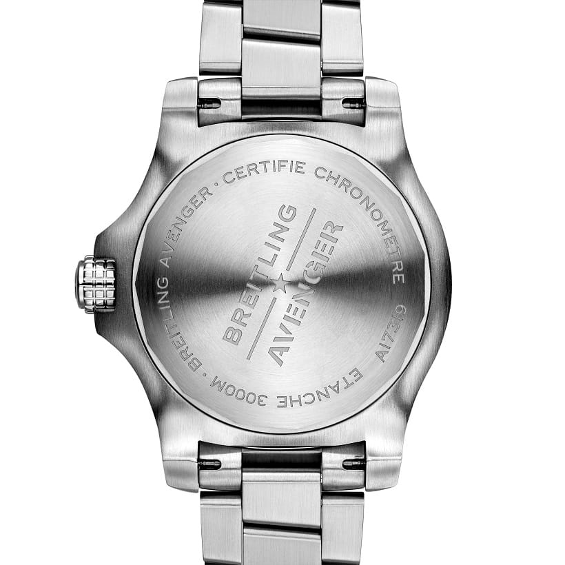 Оригинальные часы Breitling Breitling Avenger Automatic 43 A17319101I1A1 механические калибр механизма breitling 17 общий вид