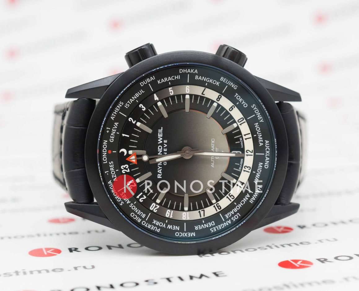 Оригинальные часы Raymond Weil Raymond Weil Freelancer 2765-BKC-20001 механические калибр механизма rw3230 общий вид