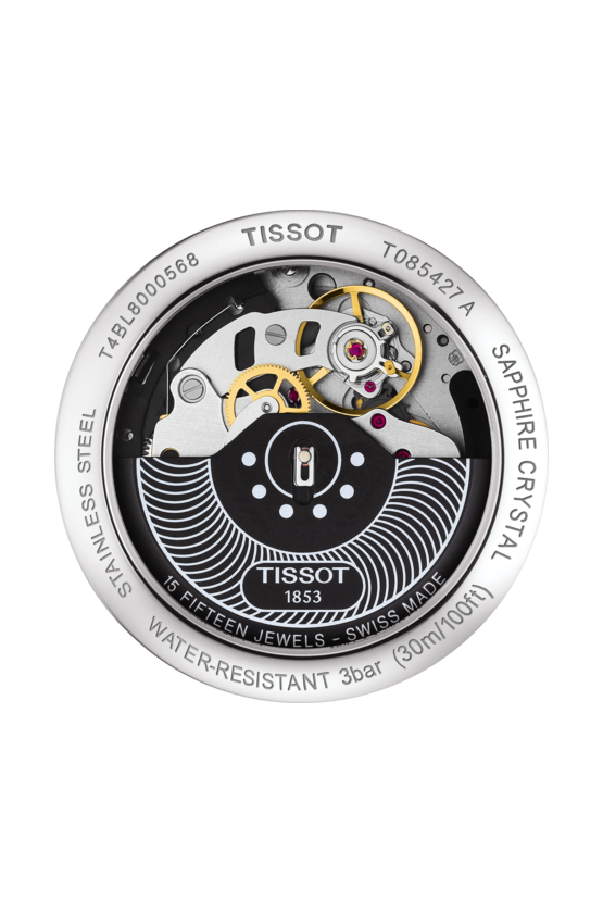 Tissot Tissot Carson Automatic Chronograph T085.427.36.061.00, t-classic швейцария мужские часы на браслете кожаный боковой вид