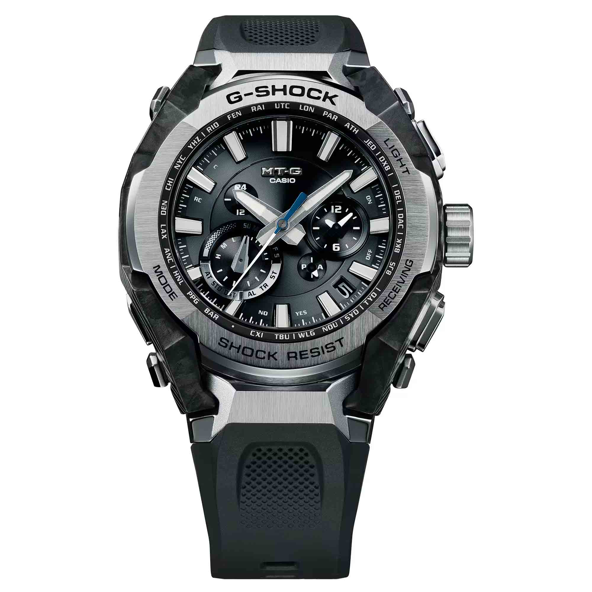 Casio Casio G-Shock Premium MTG-B4000-1ADR, g-shock япония мужские часы на браслете полимер боковой вид