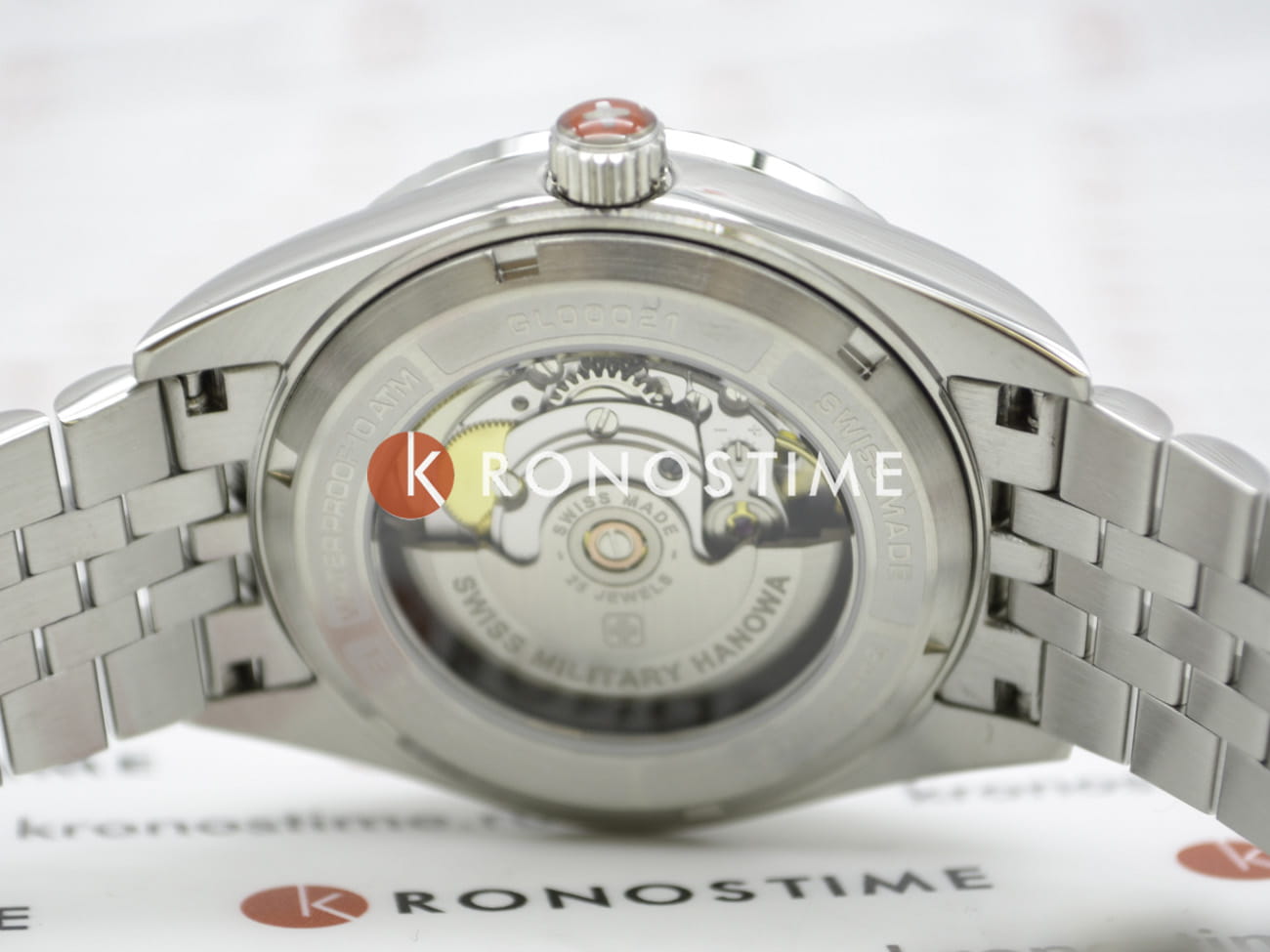 Swiss Military Hanowa Swiss Military Hanowa Diligenter SMWGL0002103  - задняя крышка металл сталь корпуса, швейцария часы