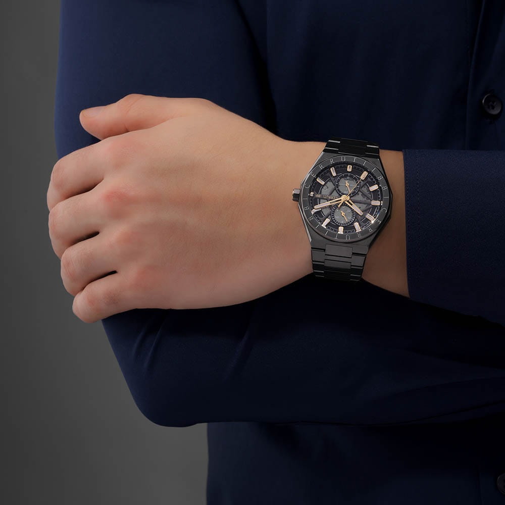 Cerruti 1881 Cerruti 1881 Ravello Skeleton CIWGK0051202 , наручные мужские часы фото под углом