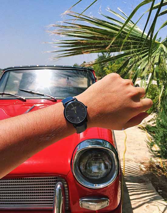 33 Element 33 Element 331619 мужские часы синий циферблат на запястье