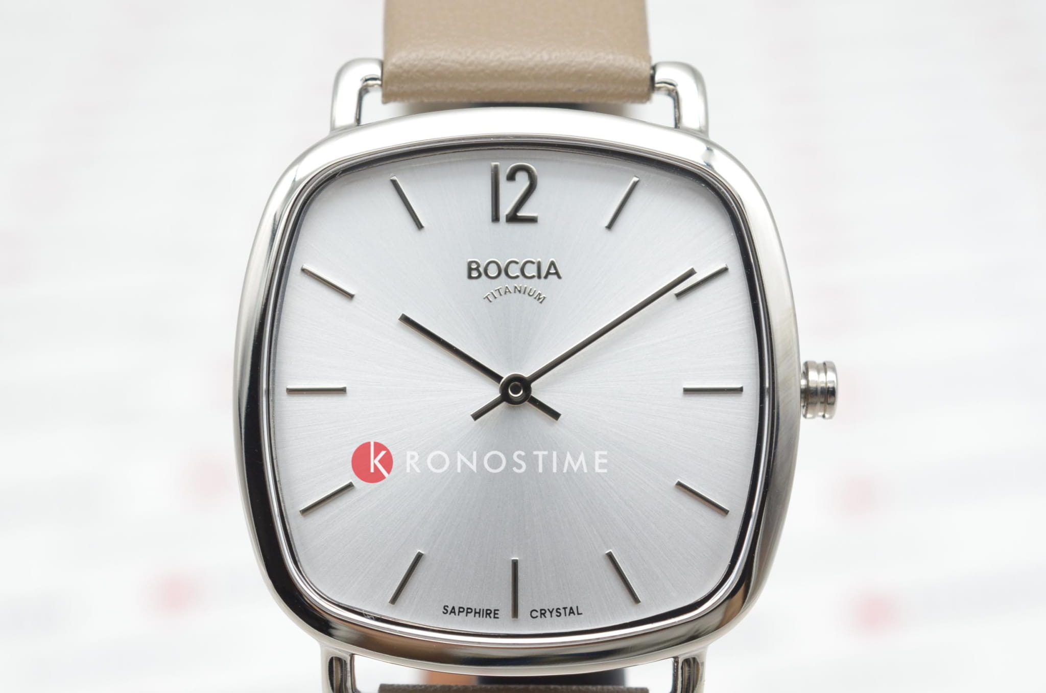 Boccia Titanium Boccia Titanium Square 3334-01 , наручные женские часы фото под углом