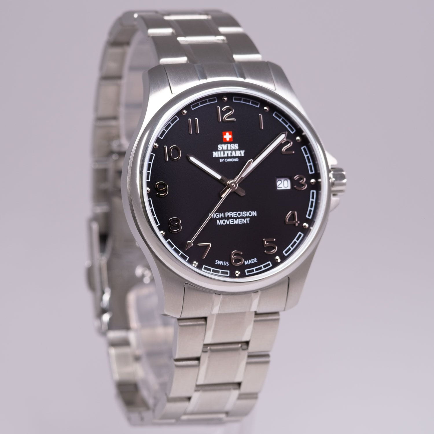 Swiss Military by Chrono SM30200.16 мужские часы застежка крупным планом