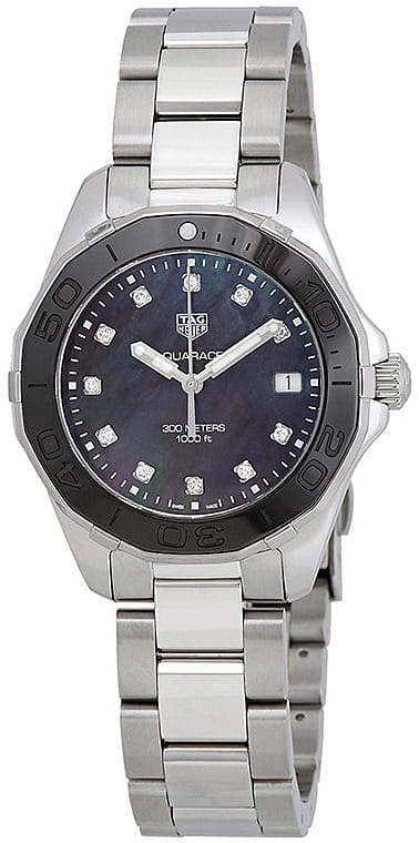 Оригинальные часы TAG Heuer TAG Heuer Aquaracer WAY131M.BA0748 кварцевые калибр механизма  общий вид