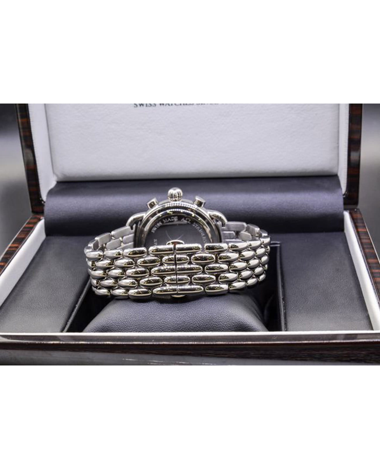 Aerowatch Aerowatch 1942 83926 AA04 M,  швейцария мужские часы на браслете нержавеющая сталь боковой вид