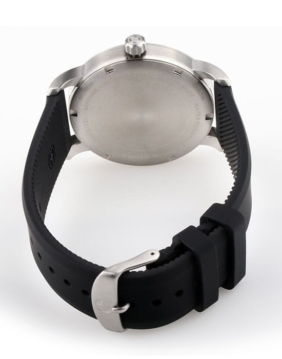 Wenger 01.1641.103,  швейцария мужские часы на браслете силикон боковой вид