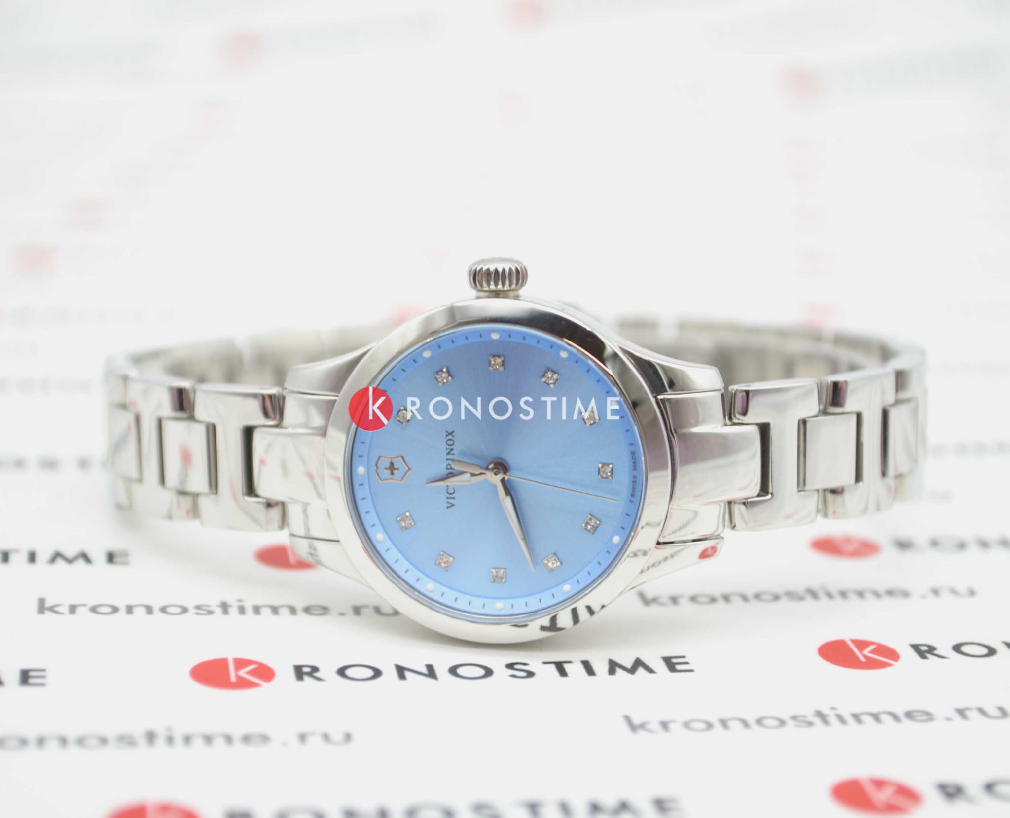 Victorinox Victorinox ALLIANCE XS 241916 женские часы голубой циферблат на запястье