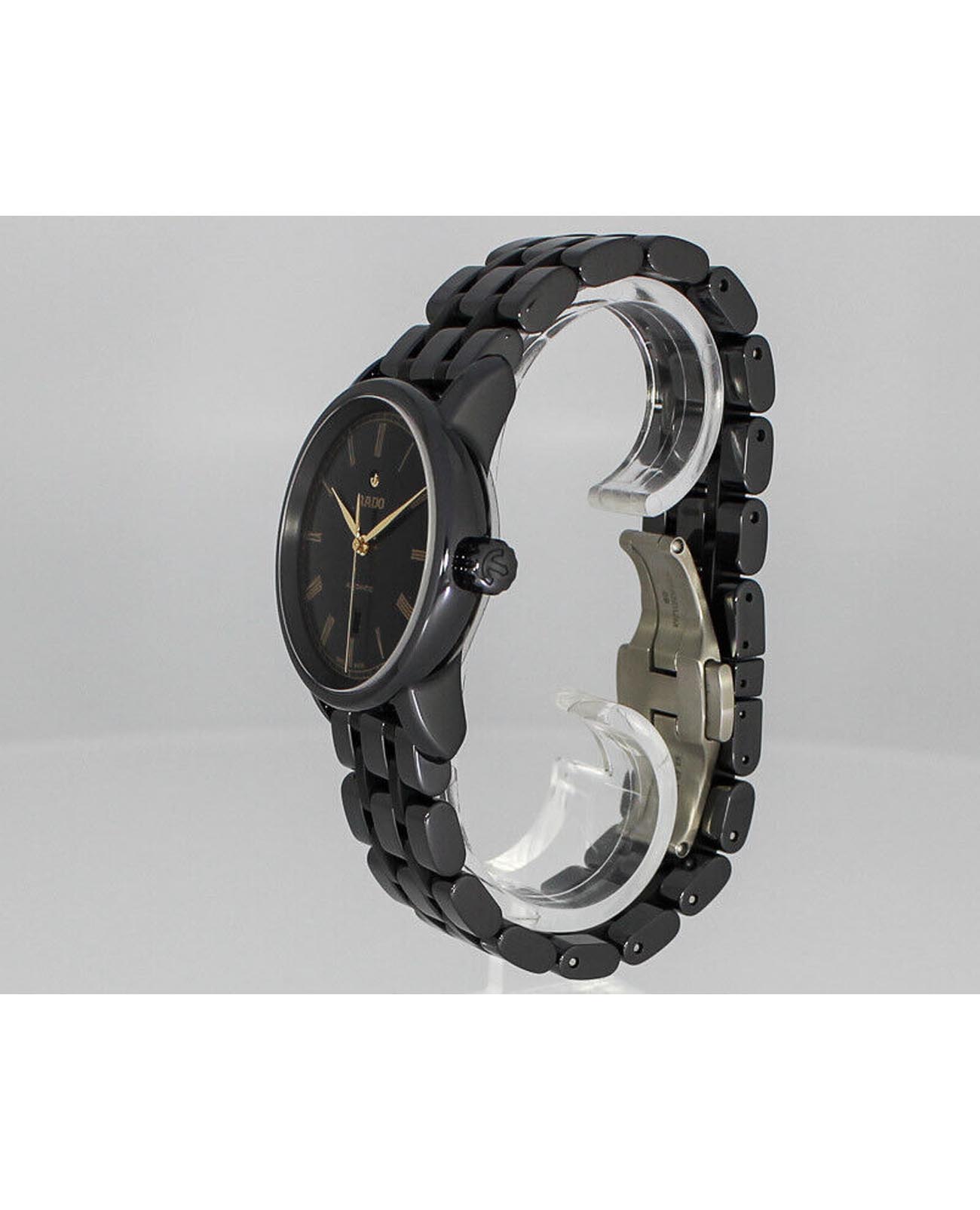 Rado Rado Diamaster R14043162, diamaster швейцария женские часы на браслете керамика боковой вид