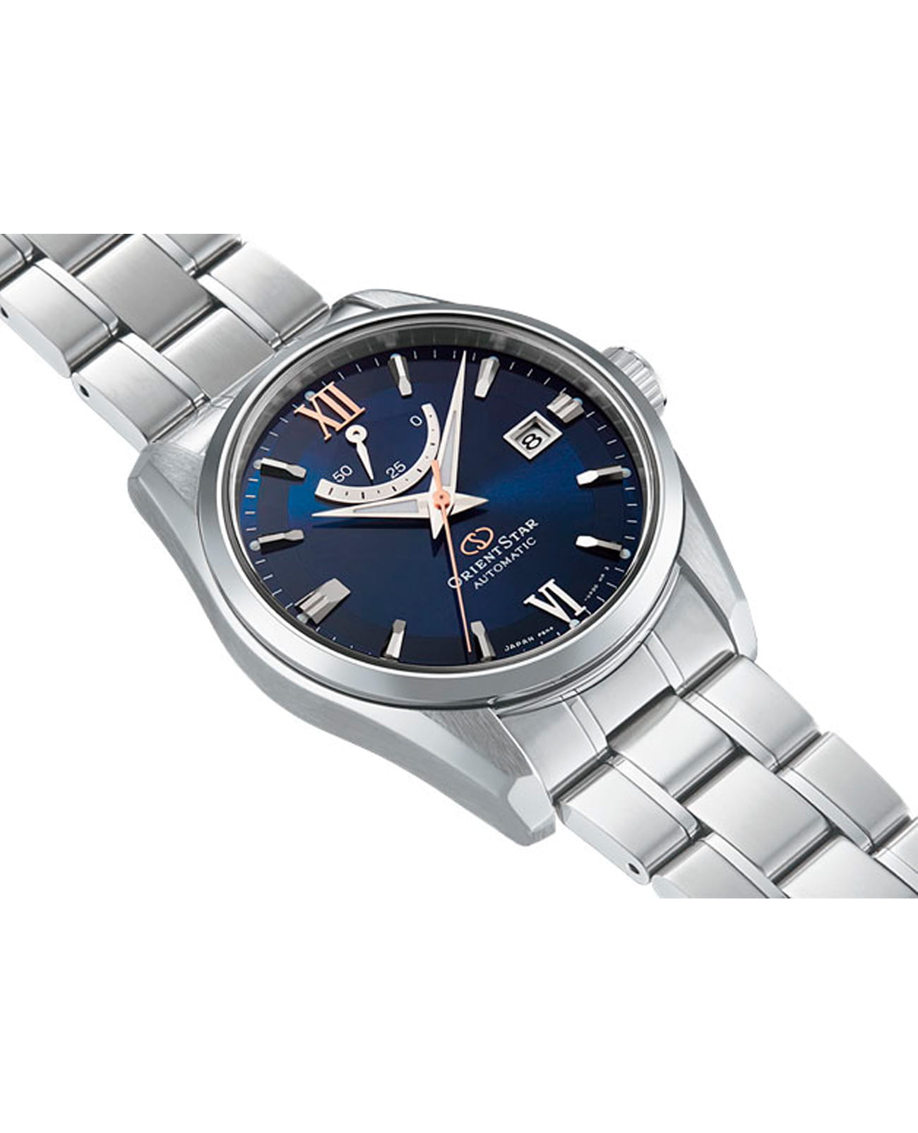 Orient Orient Star RE-AU0005L (RK-AU0005L) мужские часы синий циферблат на запястье