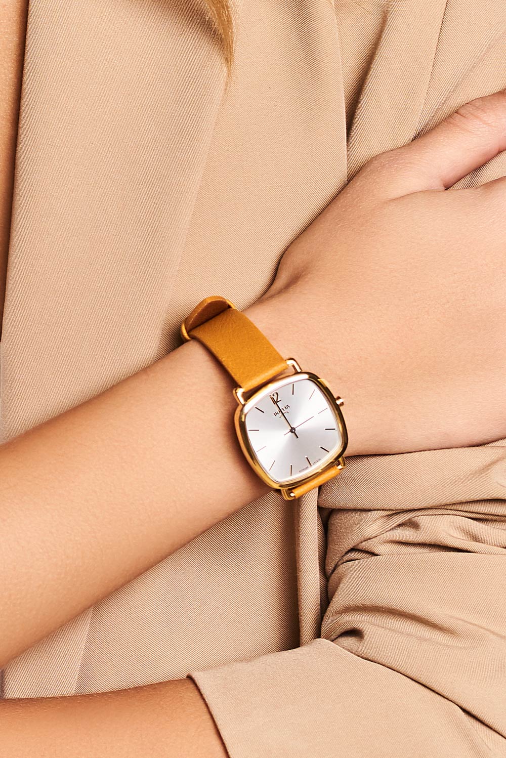 Boccia Titanium Boccia Titanium Square 3334-03,  германия женские часы на браслете кожаный боковой вид