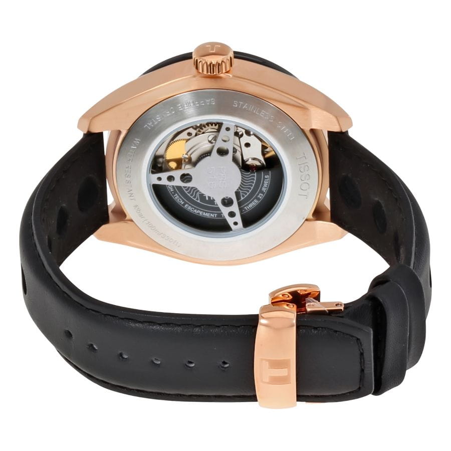 Tissot Tissot PRS 516 Powermatic 80 T100.430.36.051.00 PRS 516, наручные мужские часы фото под углом