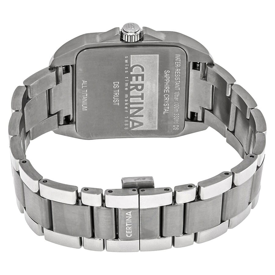 Certina Certina DS-1 C019.510.44.081.00, heritage швейцария мужские часы на браслете титановый боковой вид