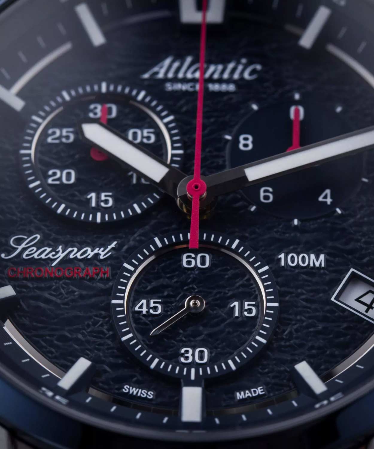 Оригинальные часы Atlantic Atlantic 87461.47.51 кварцевые калибр механизма  общий вид