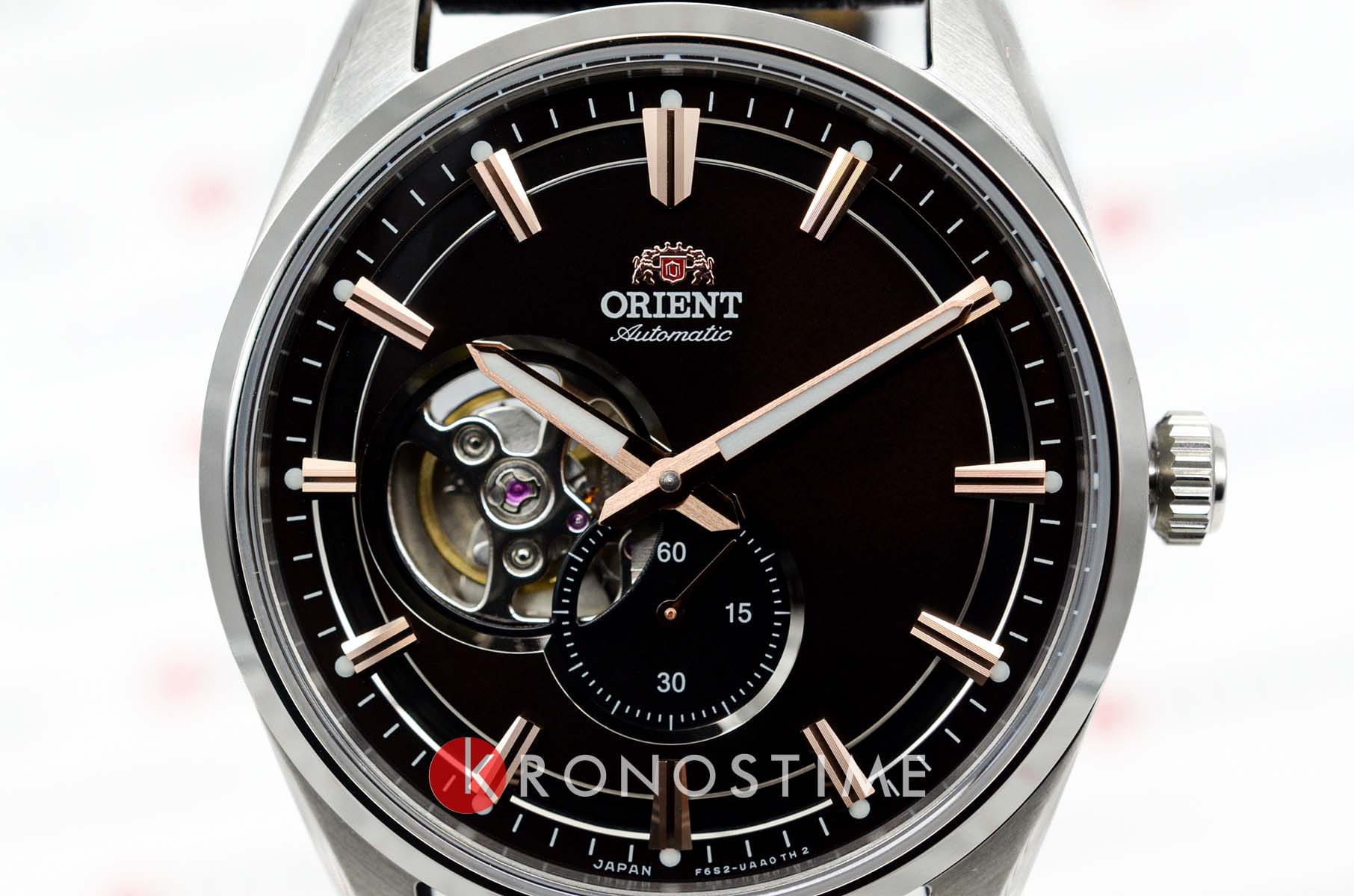 Orient Orient Automatic RA-AR0004Y (RN-AR0004Y) механические мужские часы часы крупный план коричневый циферблата