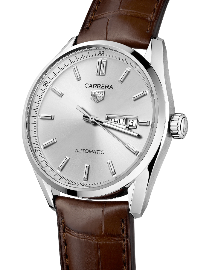 TAG Heuer TAG Heuer Carrera WBN2011.FC6484 мужские часы серебристый циферблат на запястье