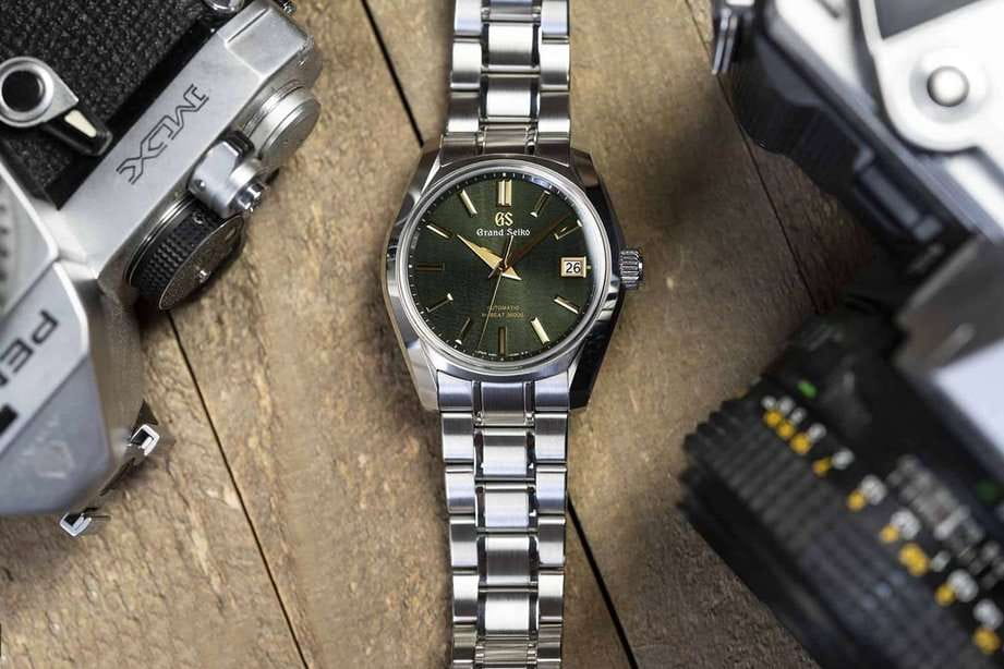 Оригинальные часы Seiko Seiko Grand Seiko SBGH271G механические калибр механизма 9s85 общий вид