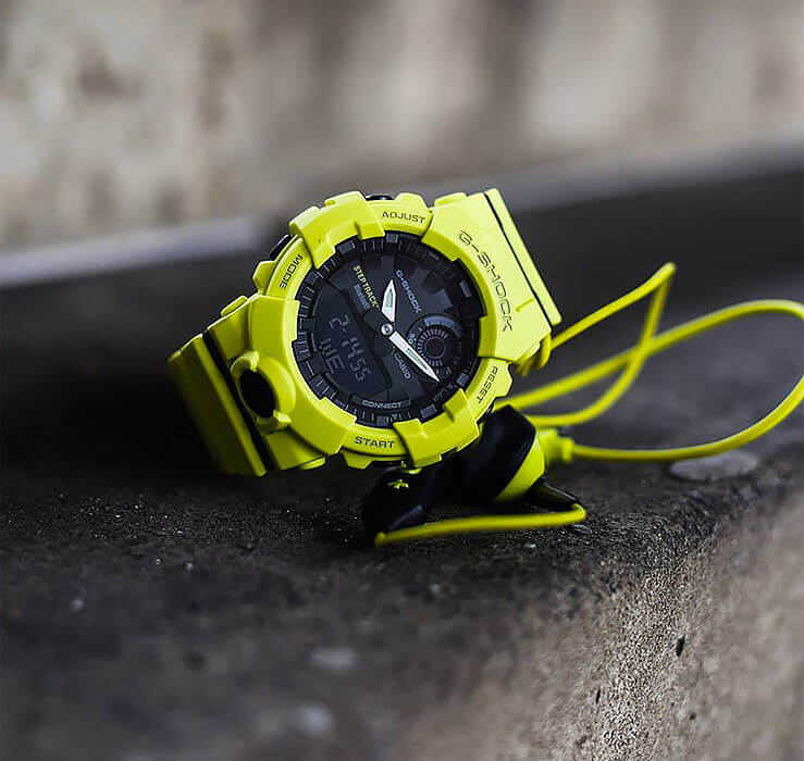 Оригинальные часы Casio Casio G-Shock GBA-800-9A электронные калибр механизма  общий вид
