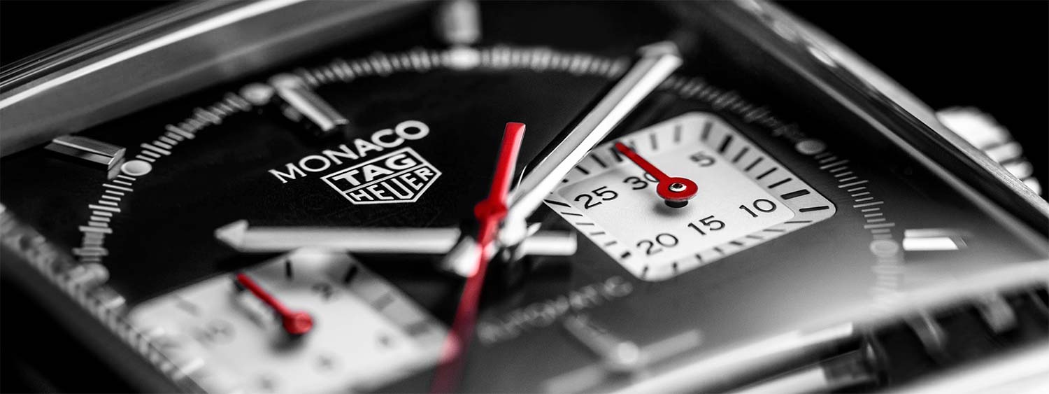 TAG Heuer TAG Heuer Monaco CBL2113.FC6177, monaco швейцария мужские часы на браслете кожаный боковой вид