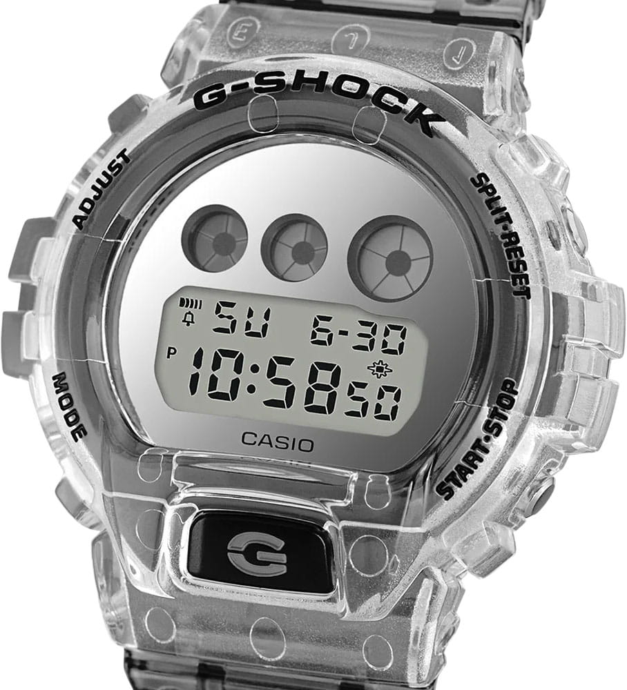 Casio Casio G-Shock DW-6900SK-1DR (DW-6900SK-1ER) мужские часы серый циферблат на запястье