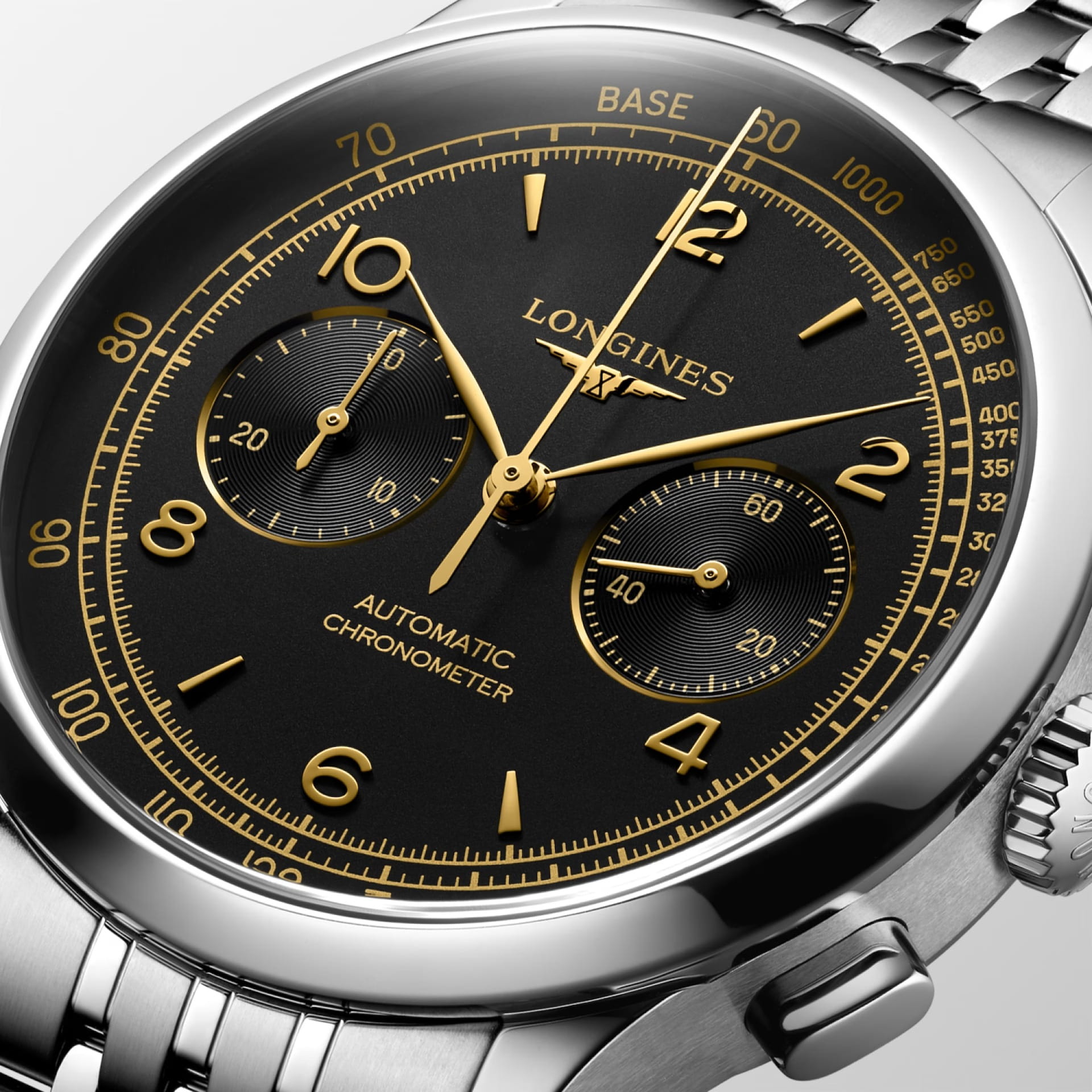 Longines Longines Record Collection L2.921.4.56.6 , наручные мужские часы фото под углом