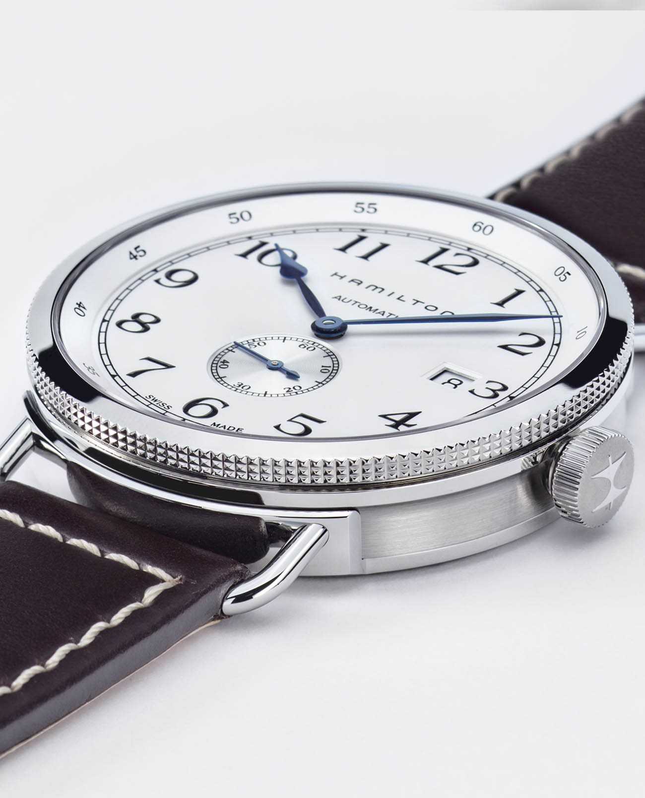 Hamilton Hamilton Khaki Field Pioneer Small Second Auto H78465553 , наручные мужские часы фото под углом