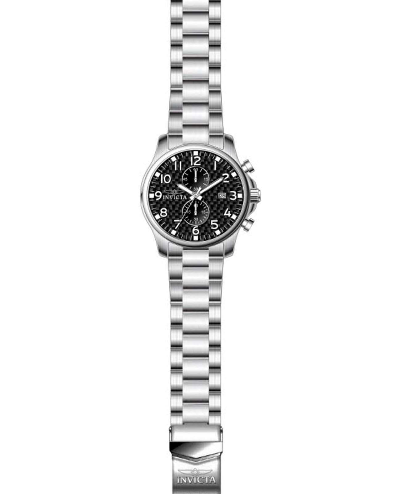 Invicta Invicta Specialty IN0379,  сша мужские часы на браслете нержавеющая сталь боковой вид