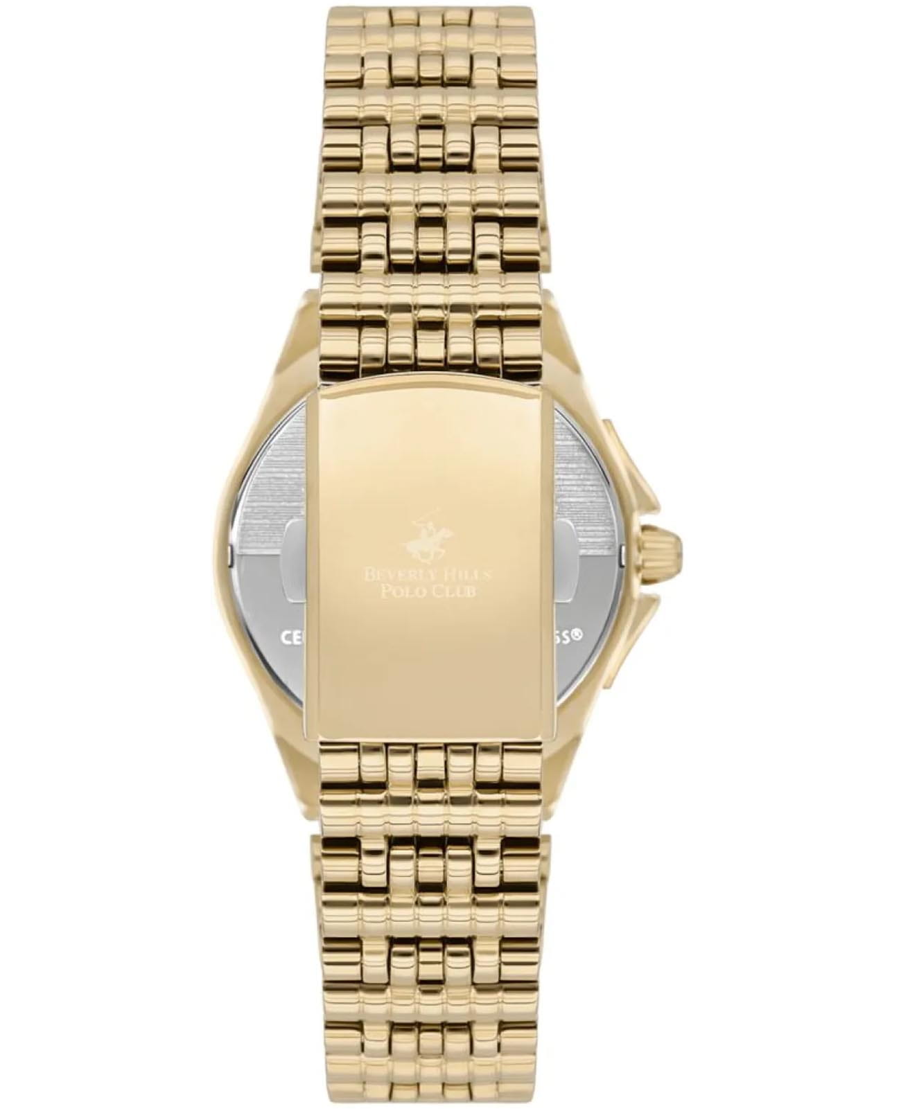 Beverly Hills Polo Club Beverly Hills Polo Club BP3587C.120,  сша женские часы на браслете нержавеющая сталь с ip-покрытием боковой вид