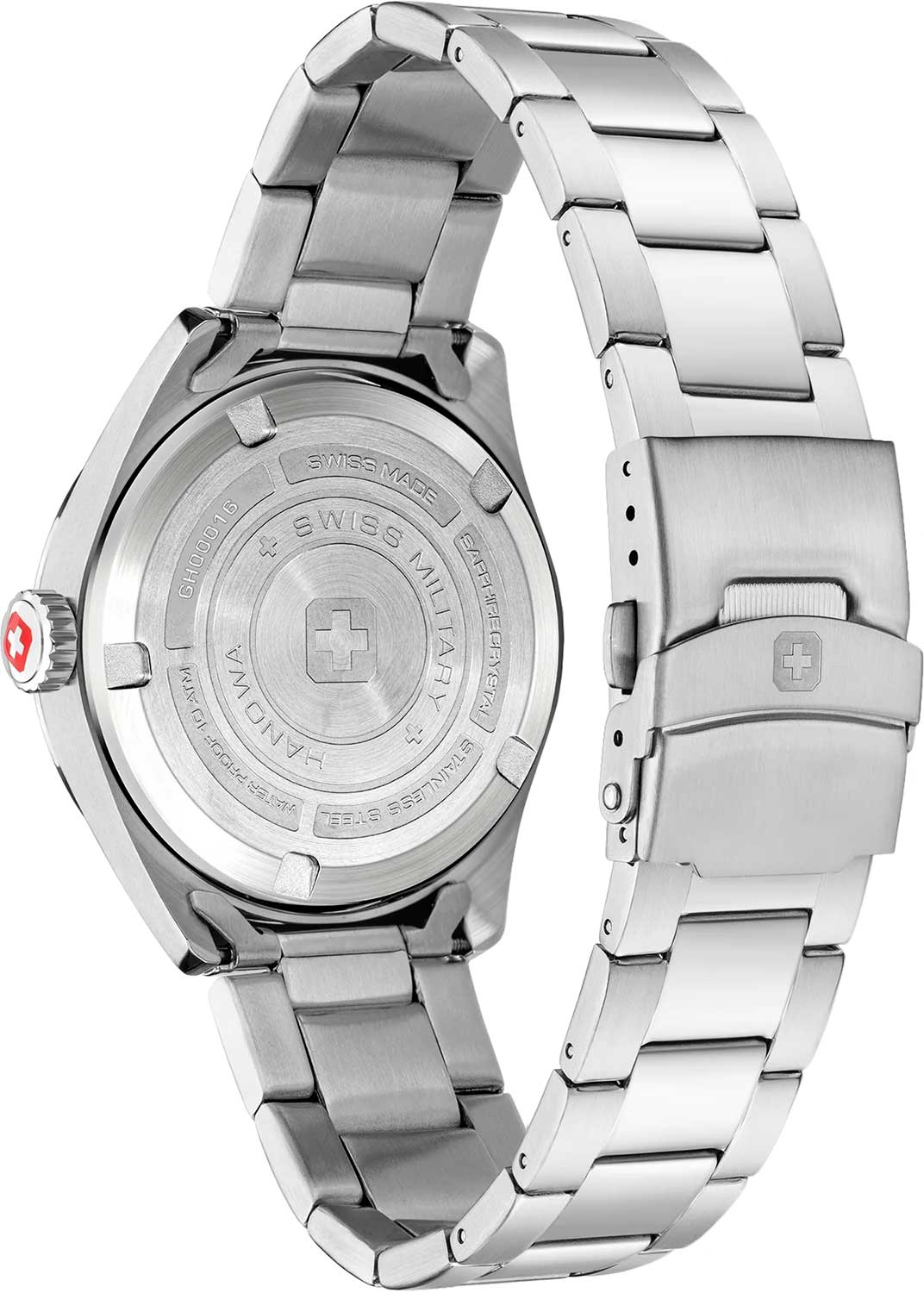 Оригинальные часы Swiss Military Hanowa Swiss Military Hanowa Maxed SMWGH0001602 кварцевые калибр механизма ronda 517 общий вид