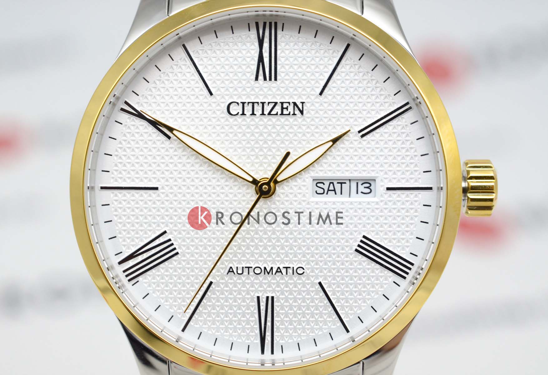 Citizen Citizen Tsuyosa NH8354-58A, tsuyosa япония мужские часы на браслете нержавеющая сталь с ip-покрытием боковой вид