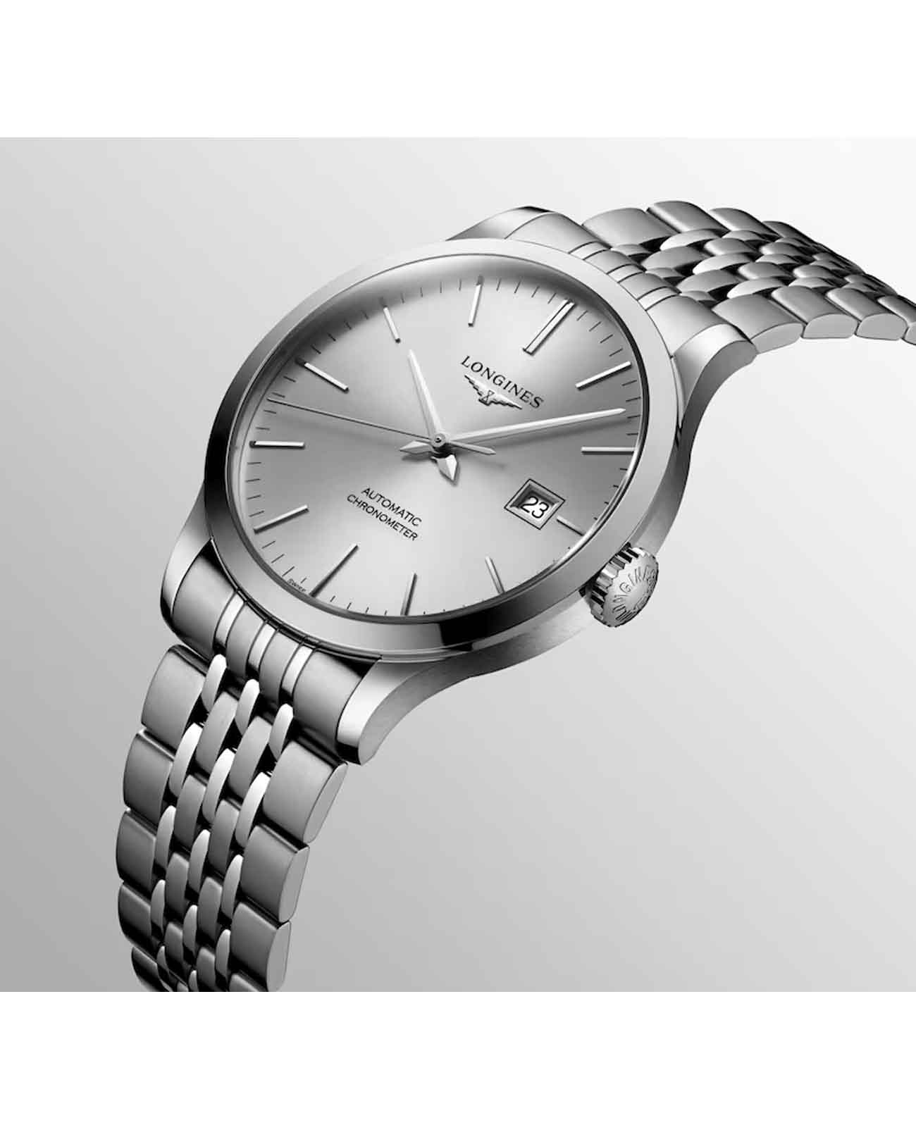 Longines Longines Record Collection L2.821.4.72.6  - задняя крышка сталь металл корпуса, швейцария часы