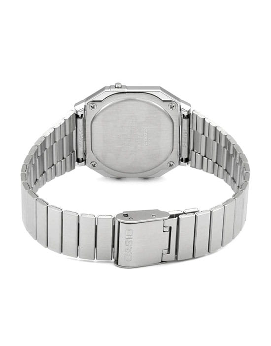 Casio A700W-1ADF мужские часы застежка крупным планом