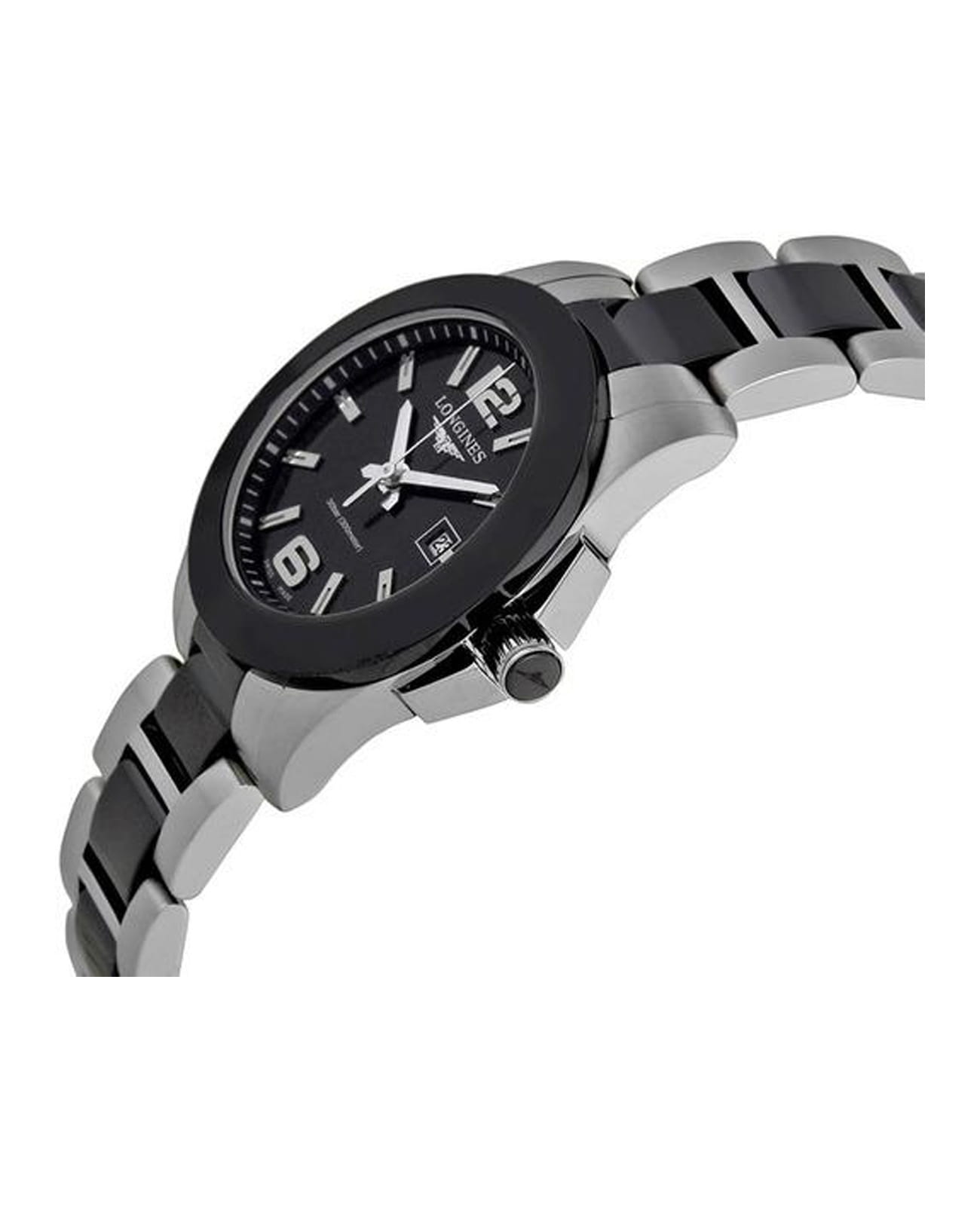 Longines Longines Conquest L3.257.4.56.7 , наручные женские часы фото под углом