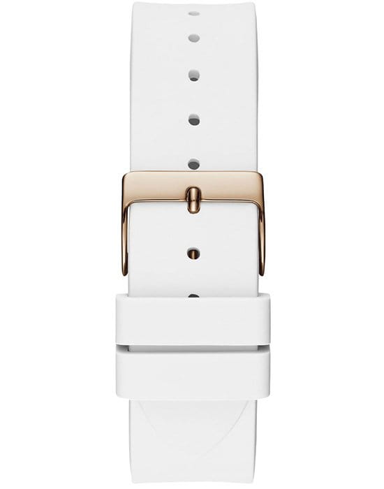 Guess Guess  W1223L3,  сша женские часы на браслете силикон боковой вид