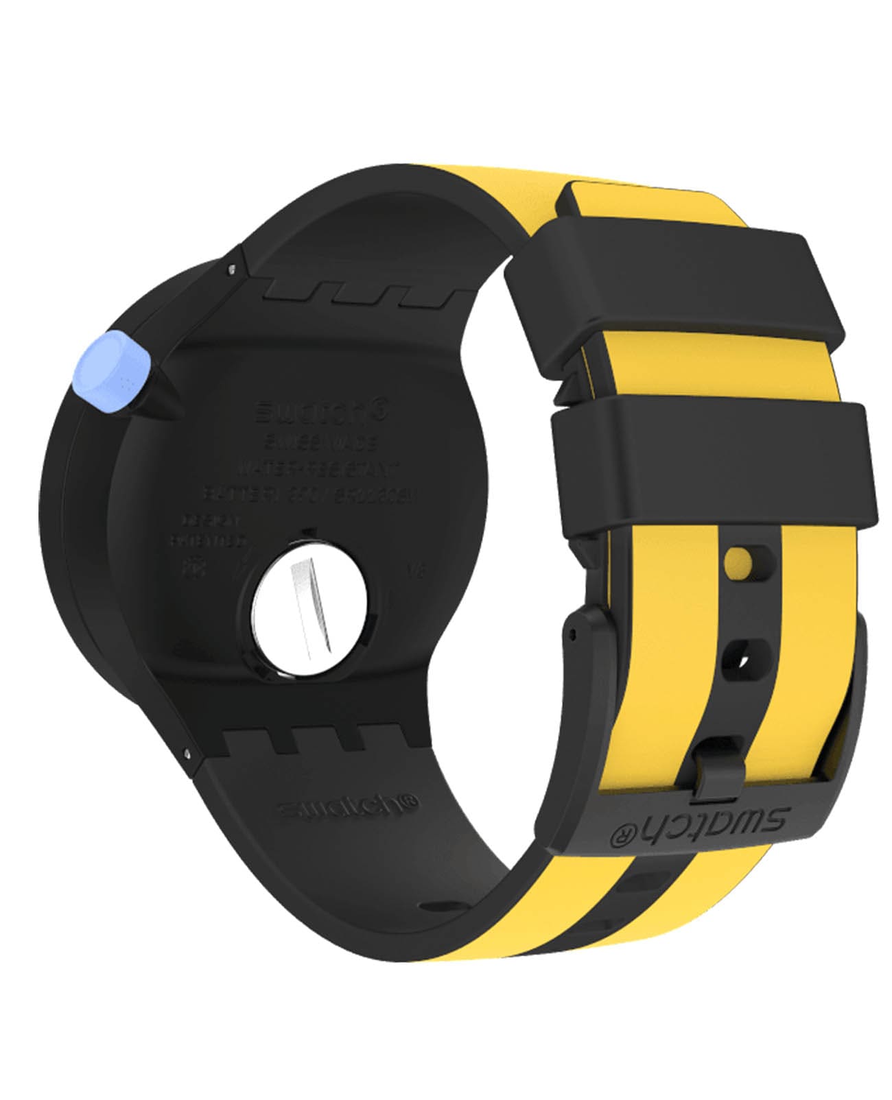 Swatch Swatch Big Bold Bioceramic Lacquered SB03B109 мужские часы  циферблат на запястье