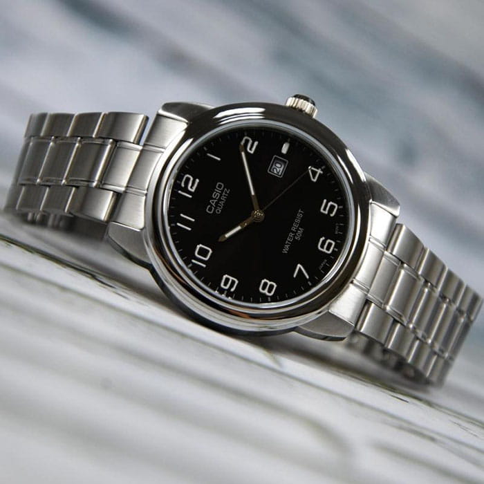 Casio Casio Collection MTP-1221A-1A  - задняя крышка металл сталь корпуса, япония часы