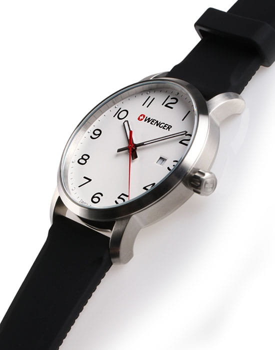 Wenger 01.1641.103 , наручные мужские часы фото под углом