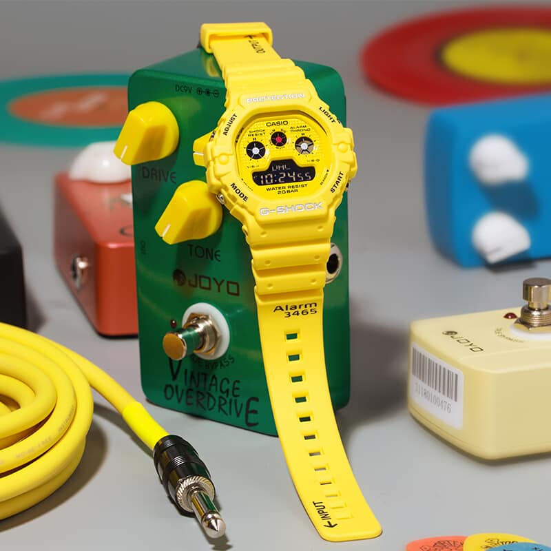 Casio Casio G-Shock DW-5900RS-9 - наручные мужские часы наручные часы в перспективе желтый циферблат