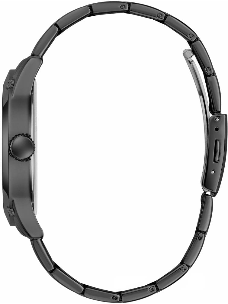 Guess Guess Crescent GW0574G3 кварцевые мужские часы часы крупный план черный циферблата
