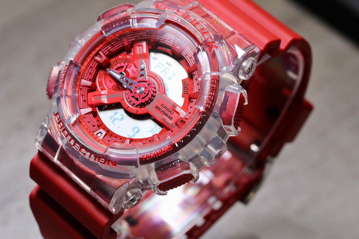 Casio Casio G-Shock GA-110GL-4ADR (GA-110GL-4A) мужские часы цветной циферблат на запястье