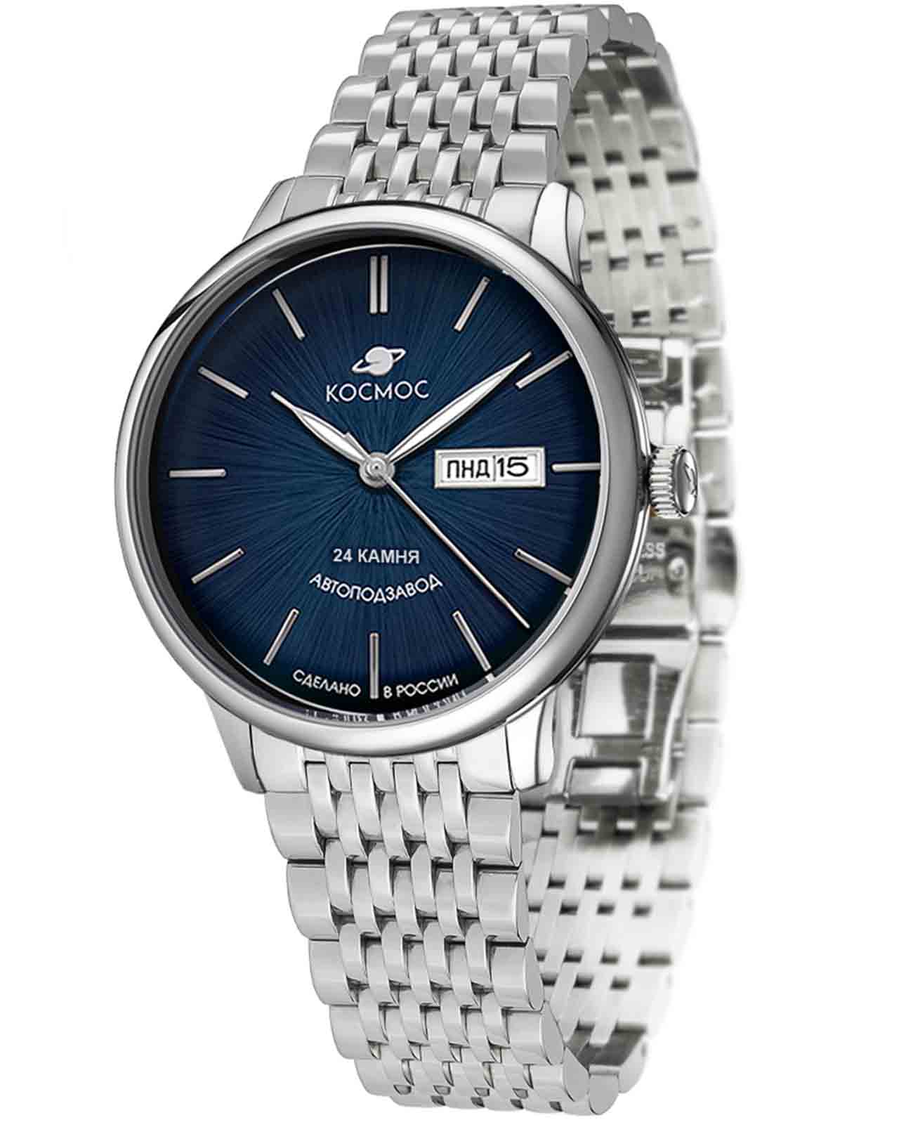 Космос Космос Юпитер K 043.19.36 , наручные мужские часы фото под углом