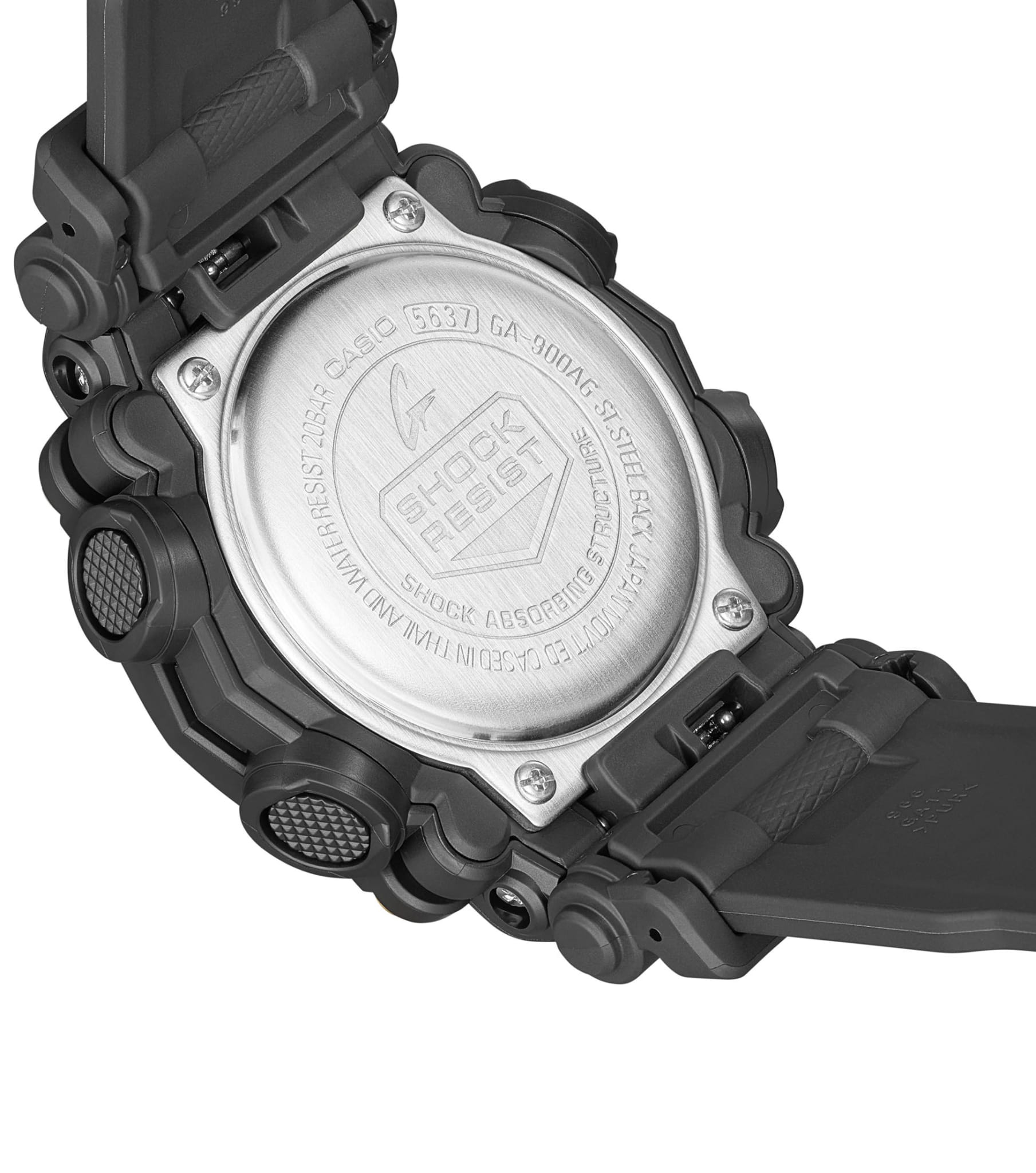 Casio Casio G-Shock GA-900AG-1A мужские часы золотой циферблат на запястье