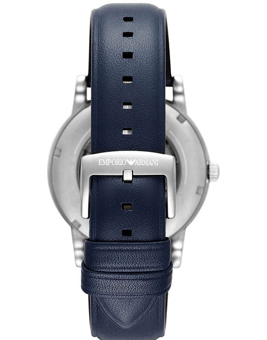 Emporio Armani Emporio Armani AR60011,  италия мужские часы на браслете кожаный боковой вид