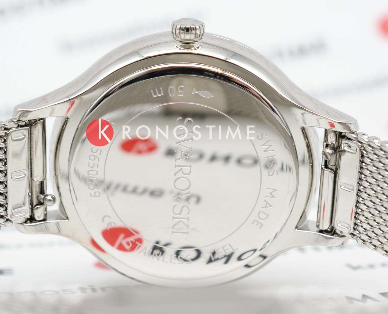 Оригинальные часы Swarovski Swarovski Octea Nova 5650039 кварцевые калибр механизма  общий вид