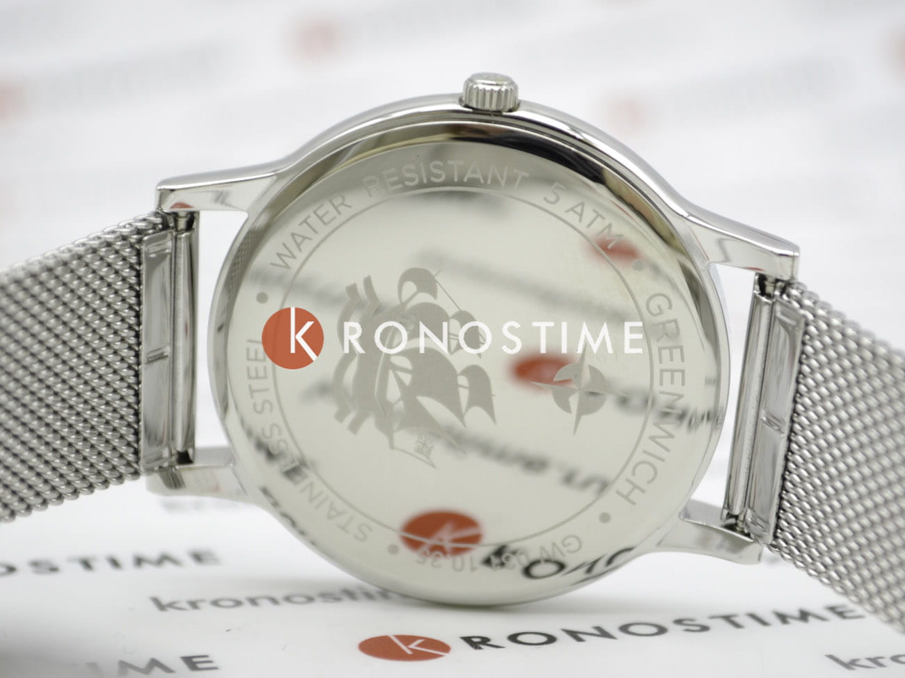 Greenwich Greenwich Breeze GW 031.10.35 мужские часы черный циферблат на запястье