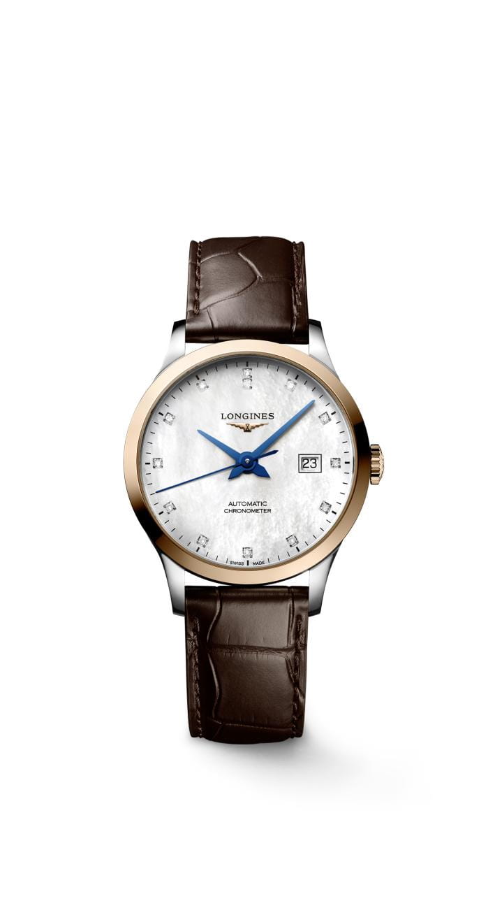 Longines Longines Record Collection L2.321.5.87.2 , наручные женские часы фото под углом