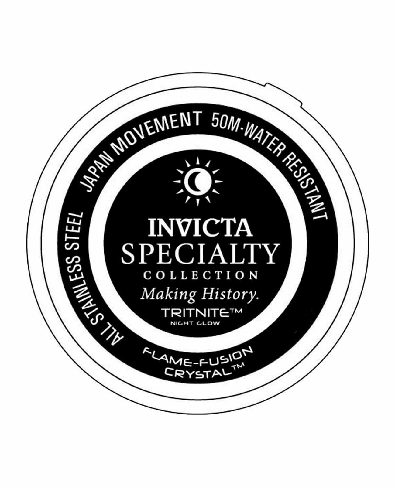 Invicta Invicta Specialty IN45980,  сша мужские часы на браслете нержавеющая сталь боковой вид